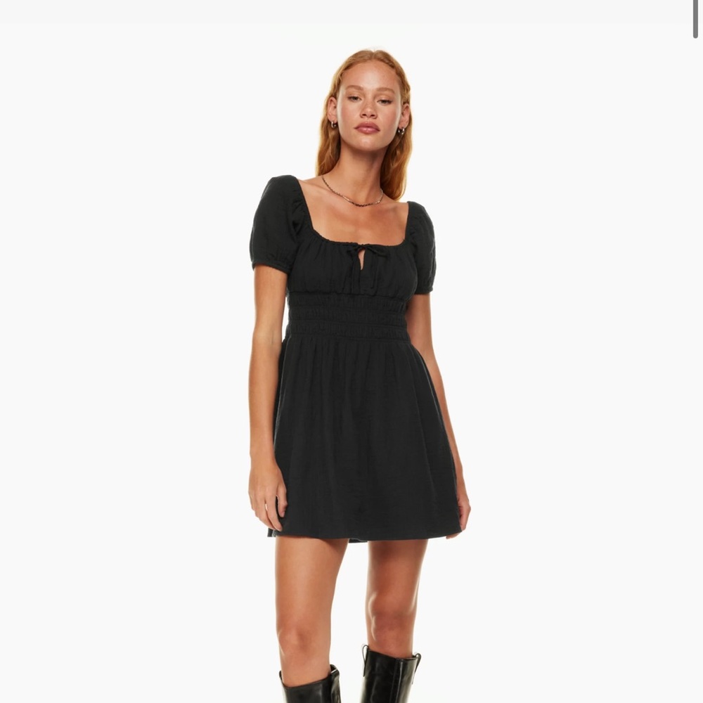 aritzia sunday best kay black dress